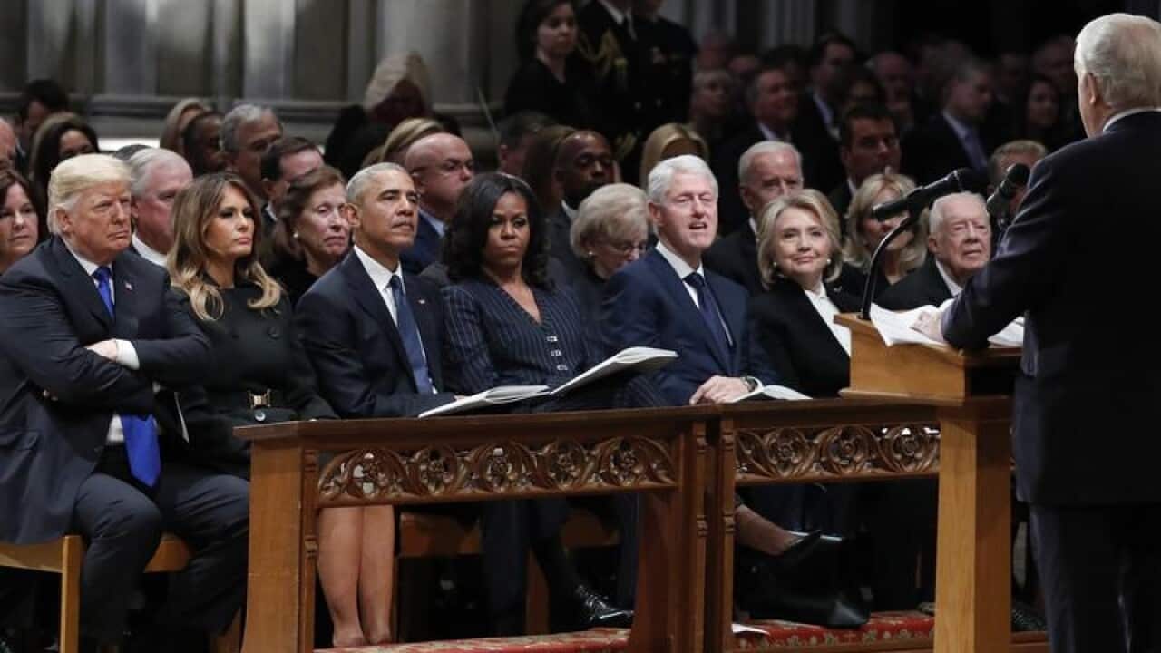 George HW Bush's funeral
