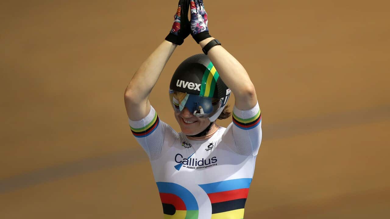 Anna Meares does it again