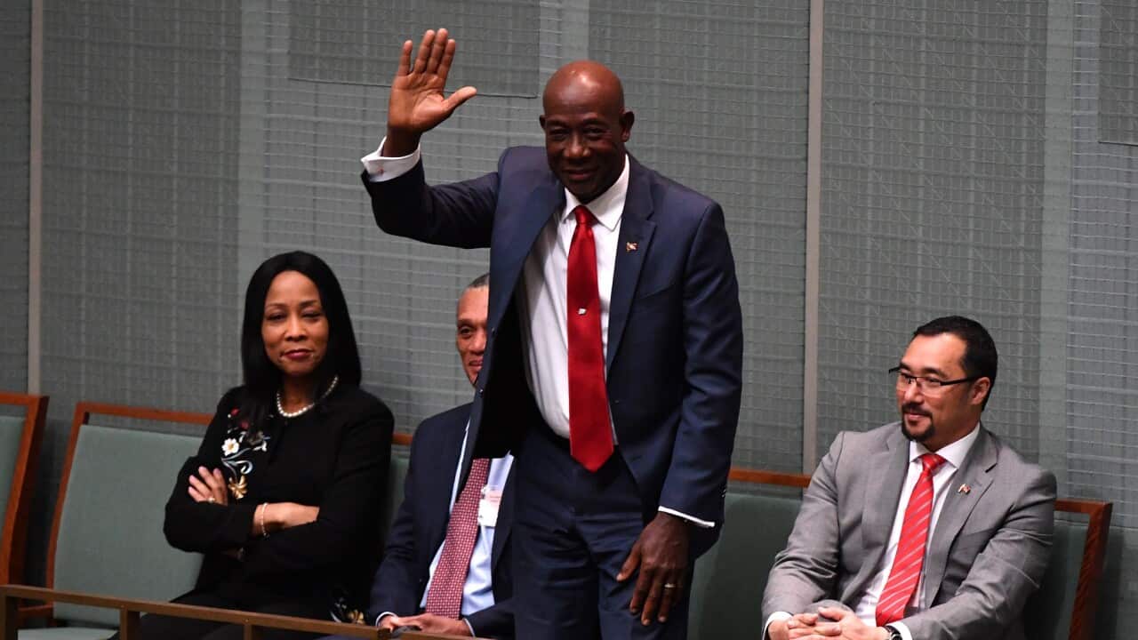 Trinidad's Prime Minister Keith Rowley