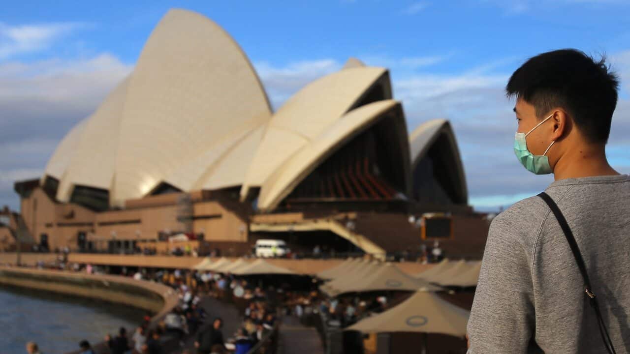 How does Australia's coronavirus fiscal response compare to the rest of the world's?