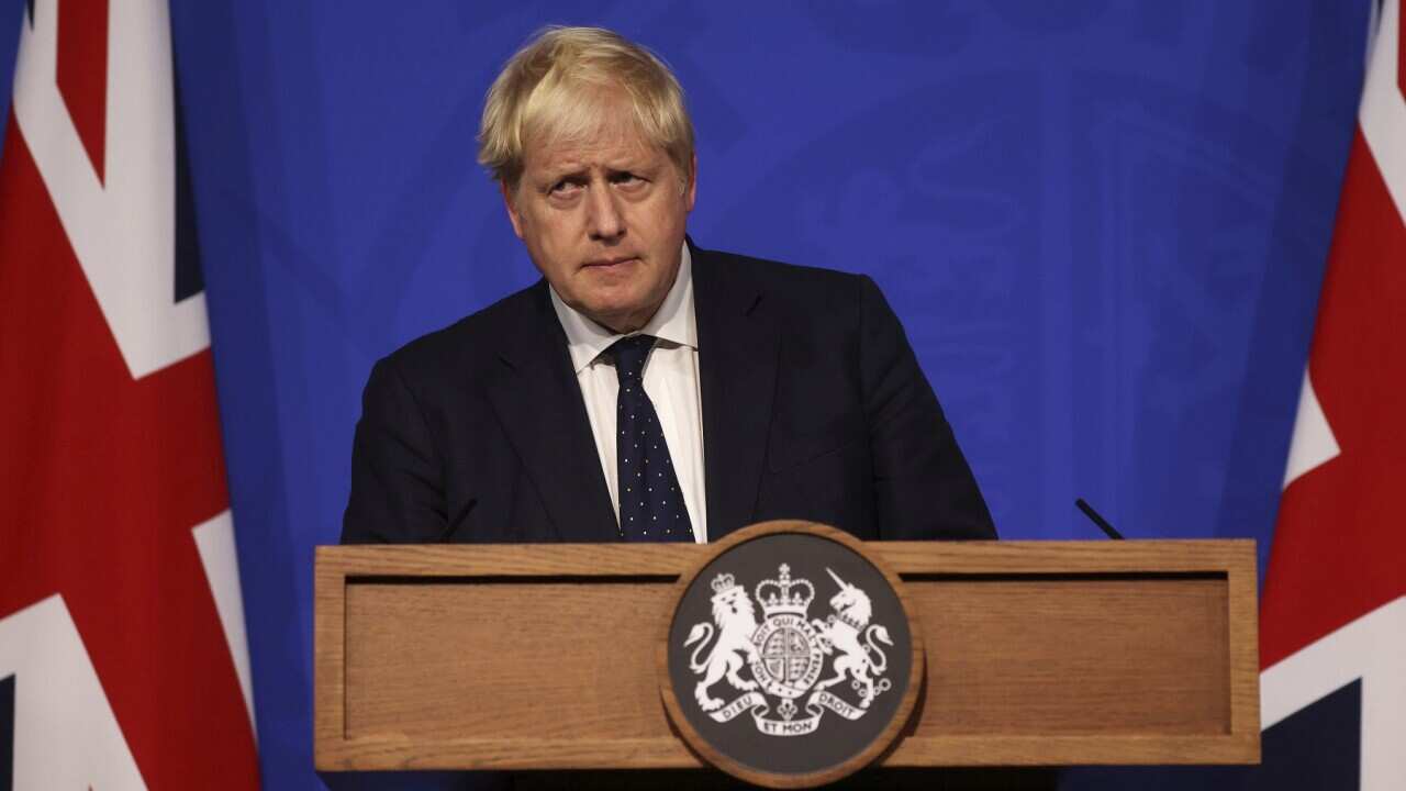 Britain's Prime Minister Boris Johnson