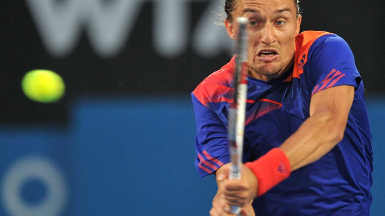 Ukrainian tennis player Alex Dolgopolov