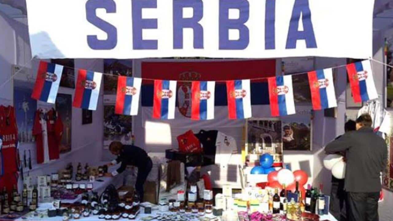 Serbian Stand at Canberra Multicultural Festival 