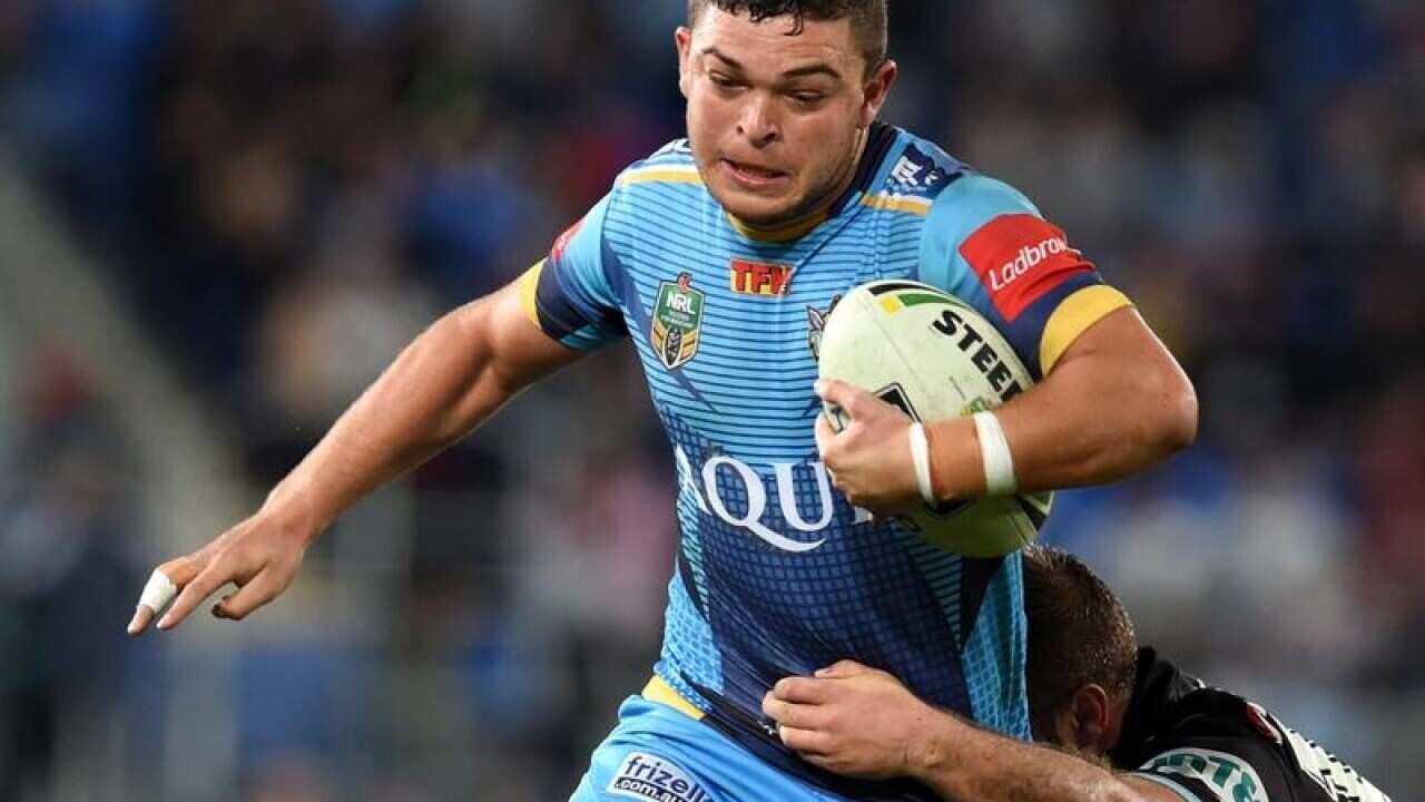 Ash Taylor of the Gold Coast Titans.