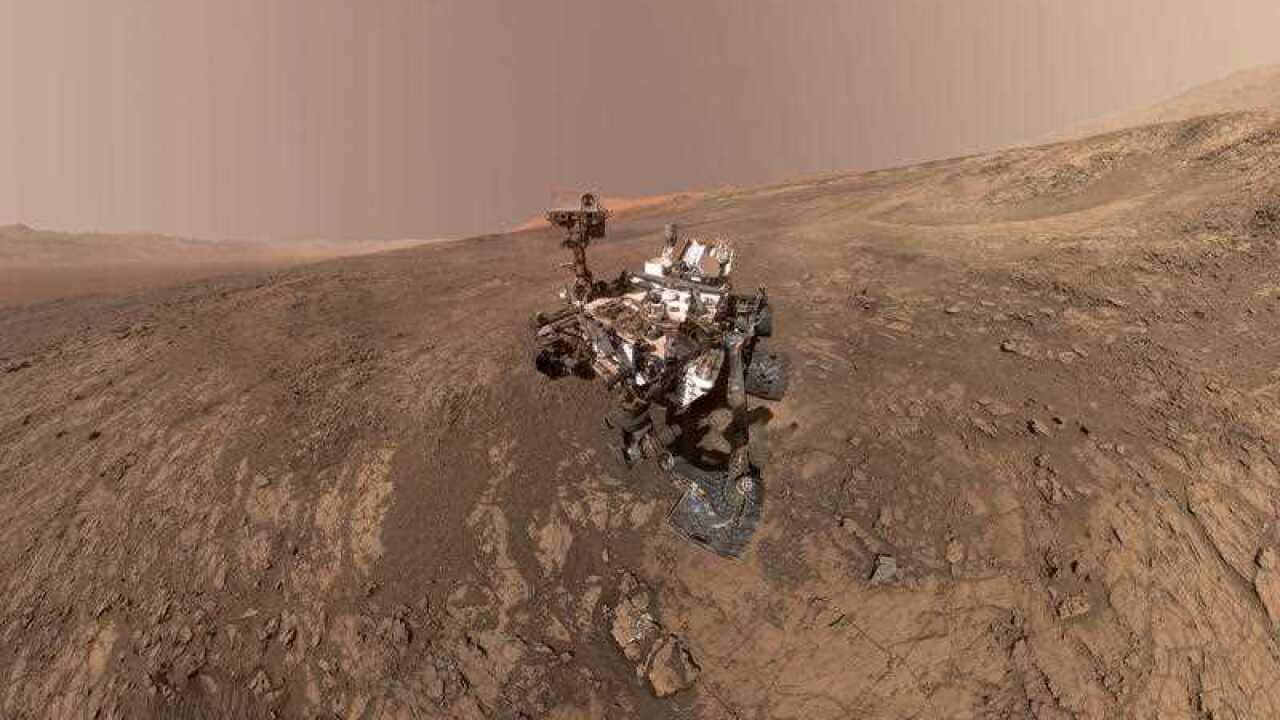 A self-portrait of NASA's Curiosity Mars rover on Vera Rubin Ridge. On Thursday, June 7, 2018