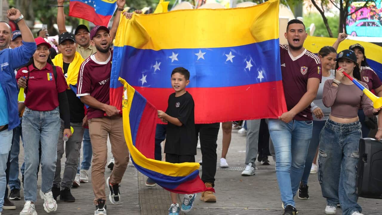Venezuelans in Colombia react to the capture of Nicolas Maduro