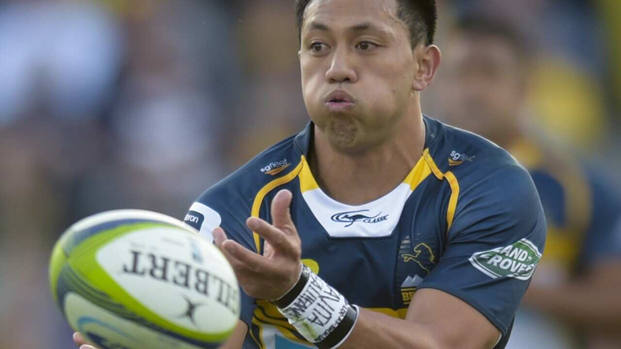 Christian Lealiifano of the Brumbies