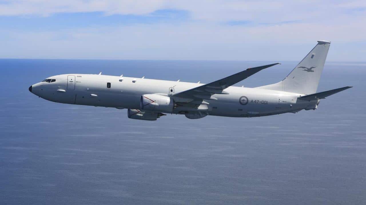 Royal Australian Air Force P-8A Poseidon Maritime Patrol aircraft