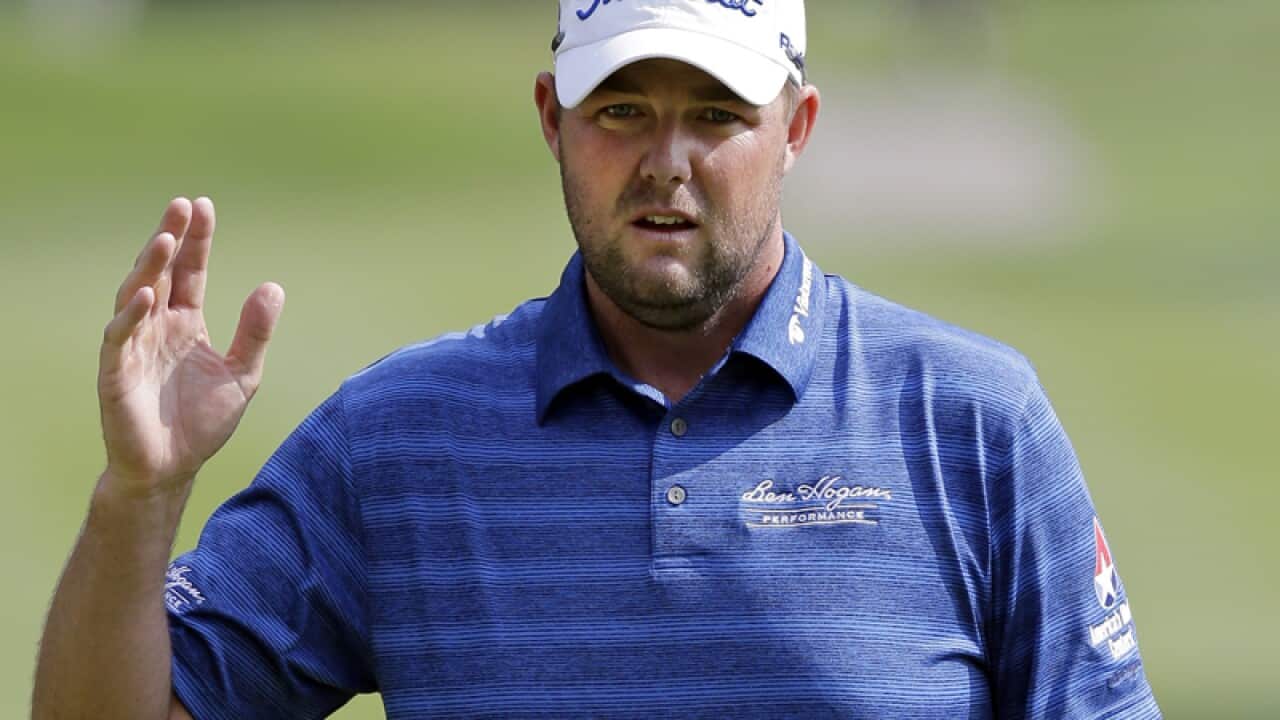 Marc Leishman during the Bridgestone Invitational