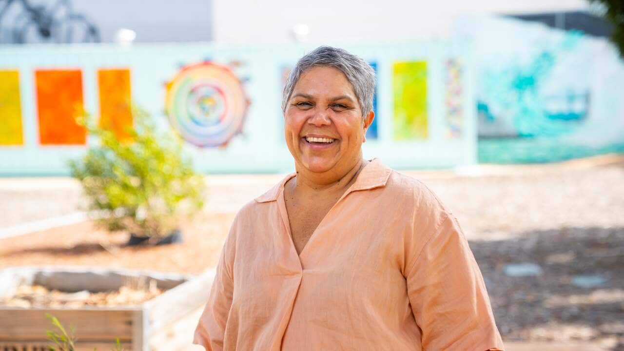 Noongar woman Kerri Colegate - KM Noongar Consultancy Services director - runs the Armadale Yarning Circle