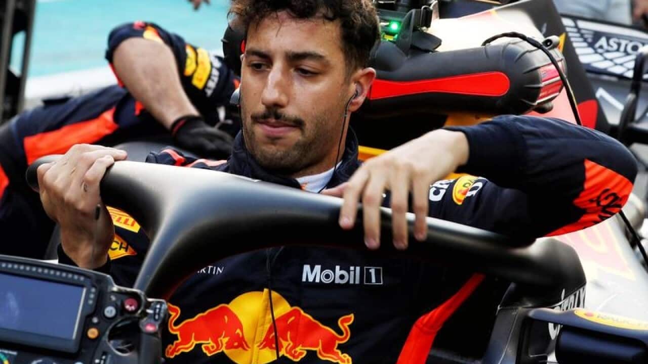 Australian Formula One driver Daniel Ricciardo