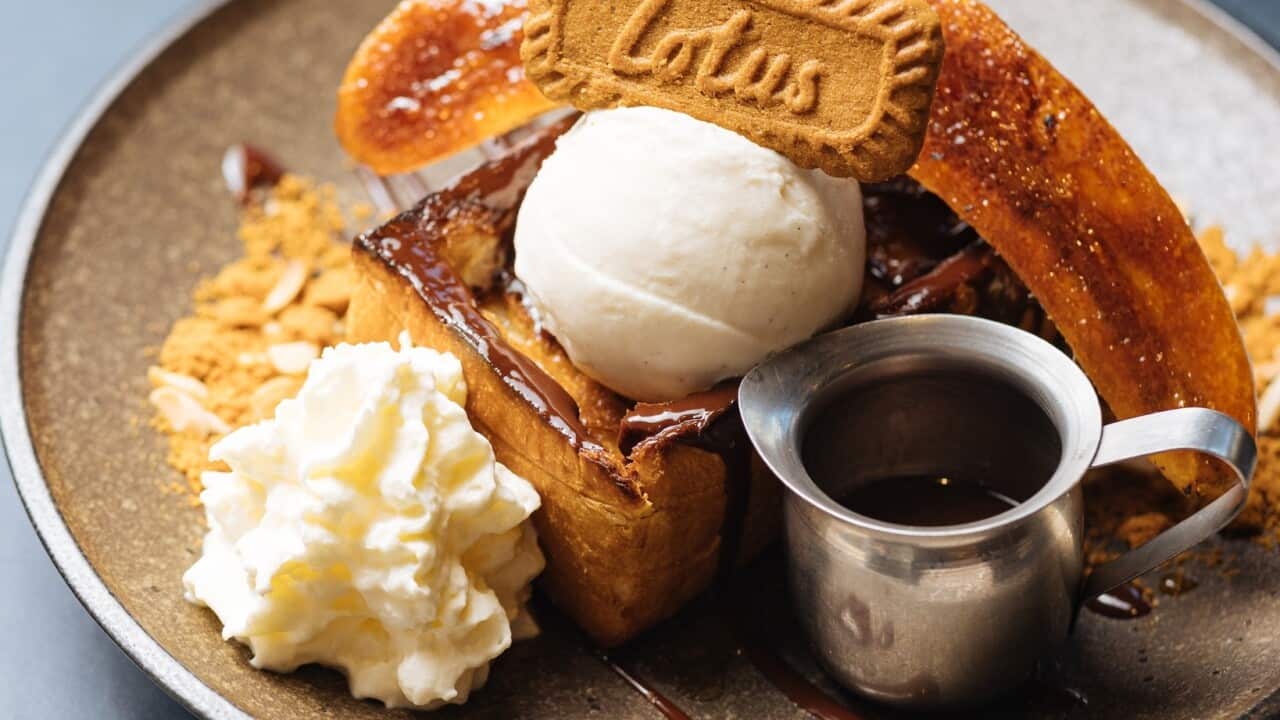 Lotus Shibuya toast at Dopa by Devon.