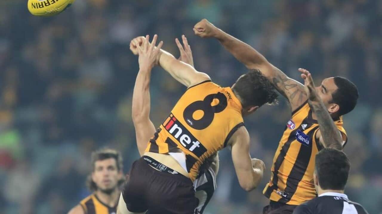 Hawthorn beat St Kilda by 35 points.