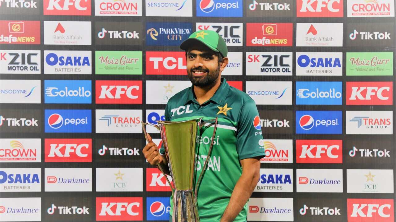 at the Gaddafi Cricket Stadium in Lahore, Pakistan, 02 April 2022. Pakistan beat Australia by 9 wickets to win the series.