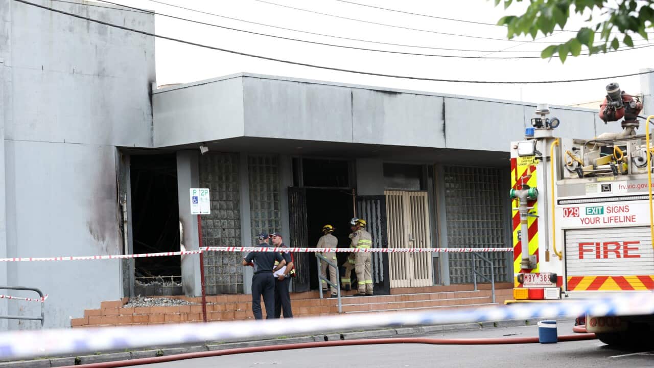 SYNAGOGUE FIRE MELBOURNE