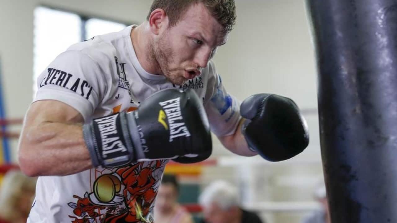 Australian boxer Jeff Horn