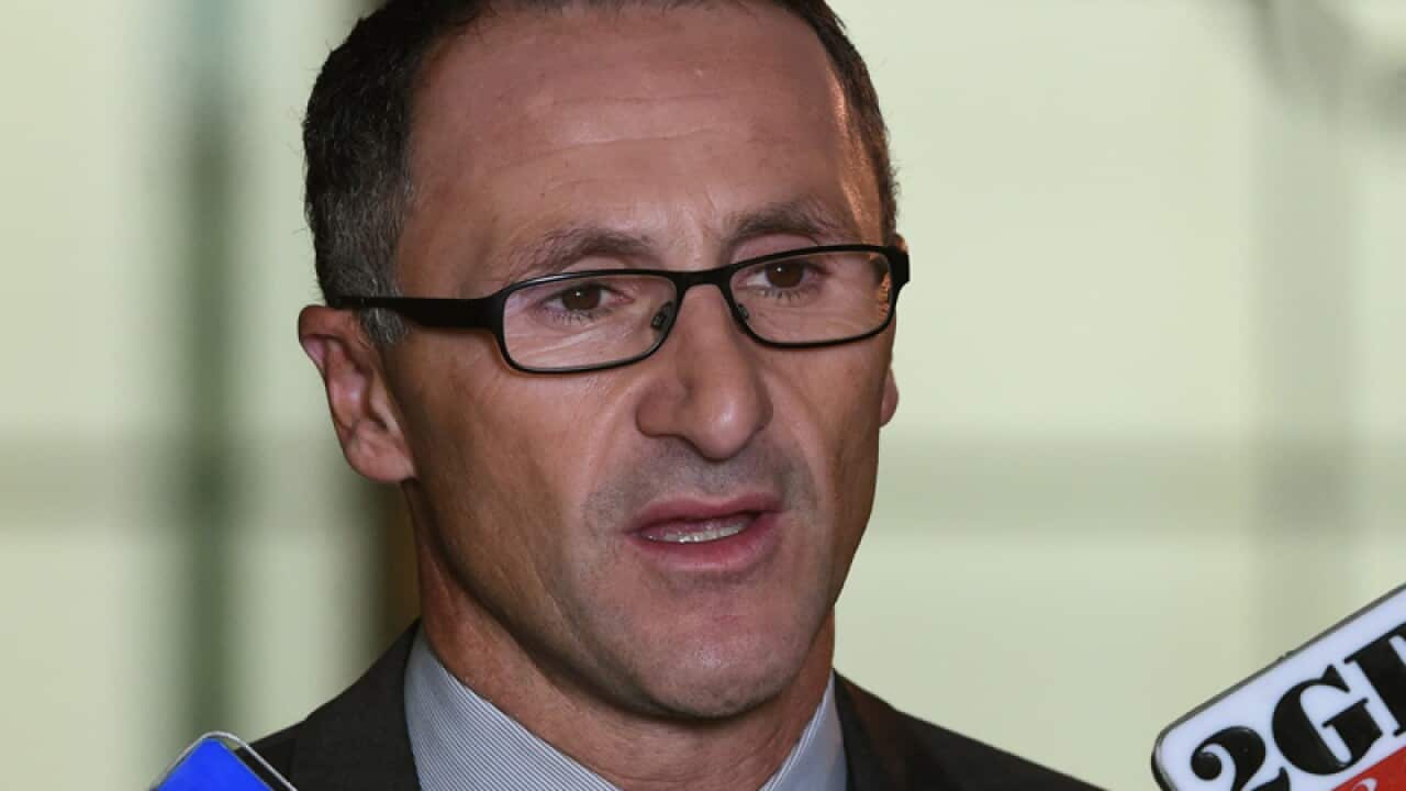 Federal Greens Leader Richard Di Natale.