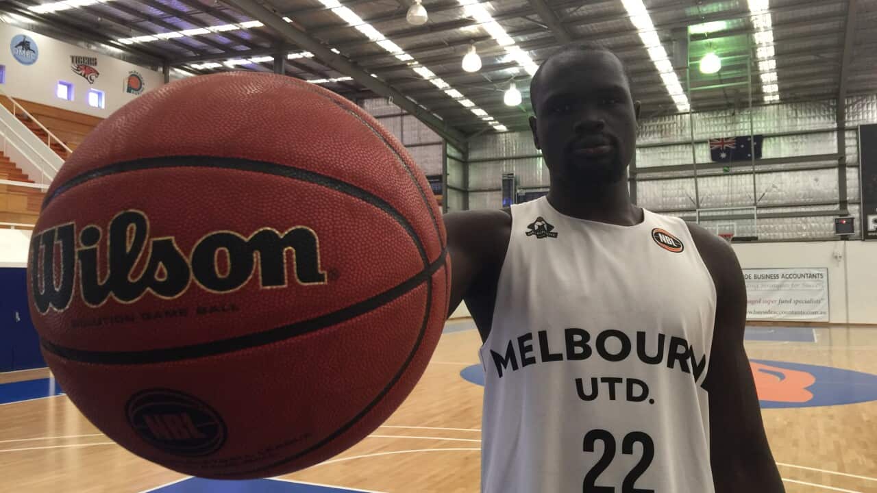 Majok Majok - Melbourne United starting centre