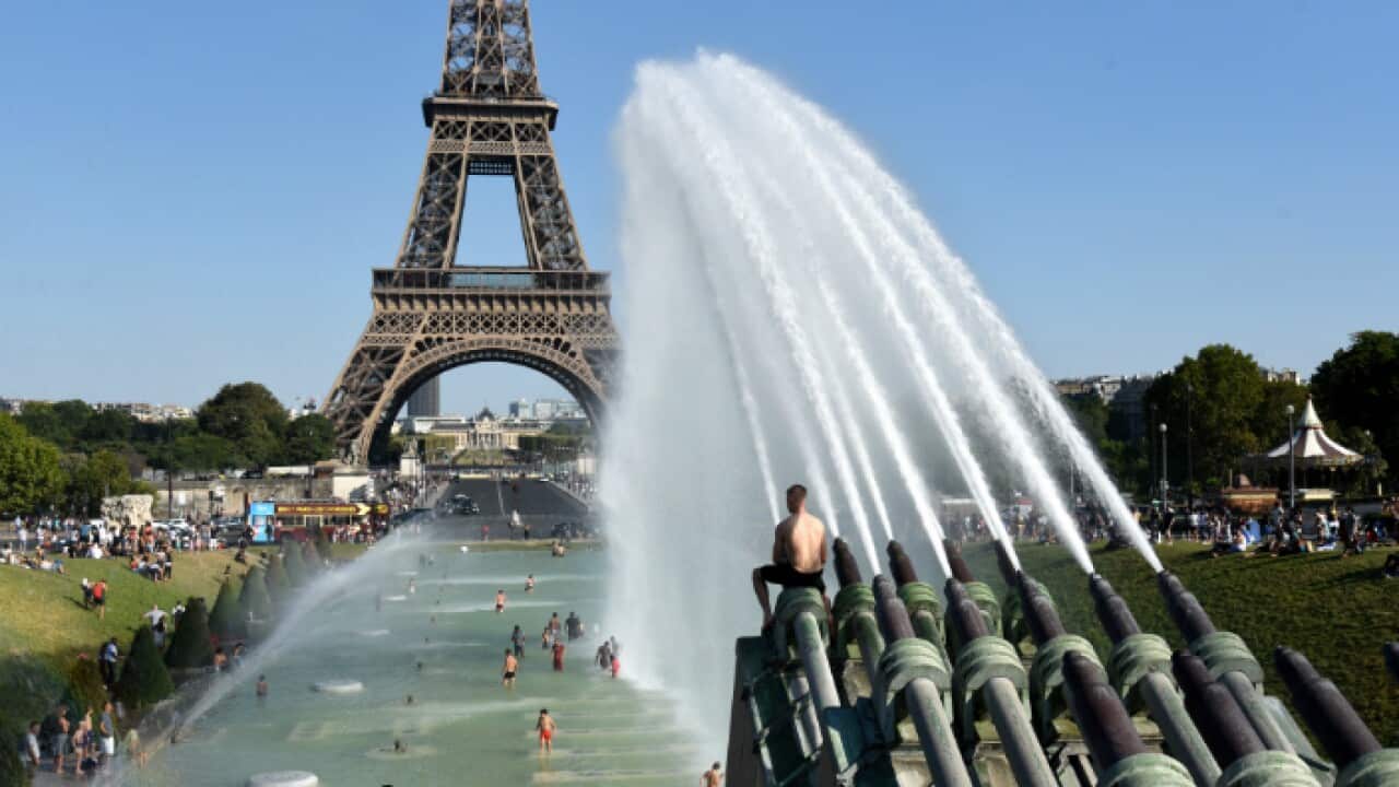 paris europe heatwave