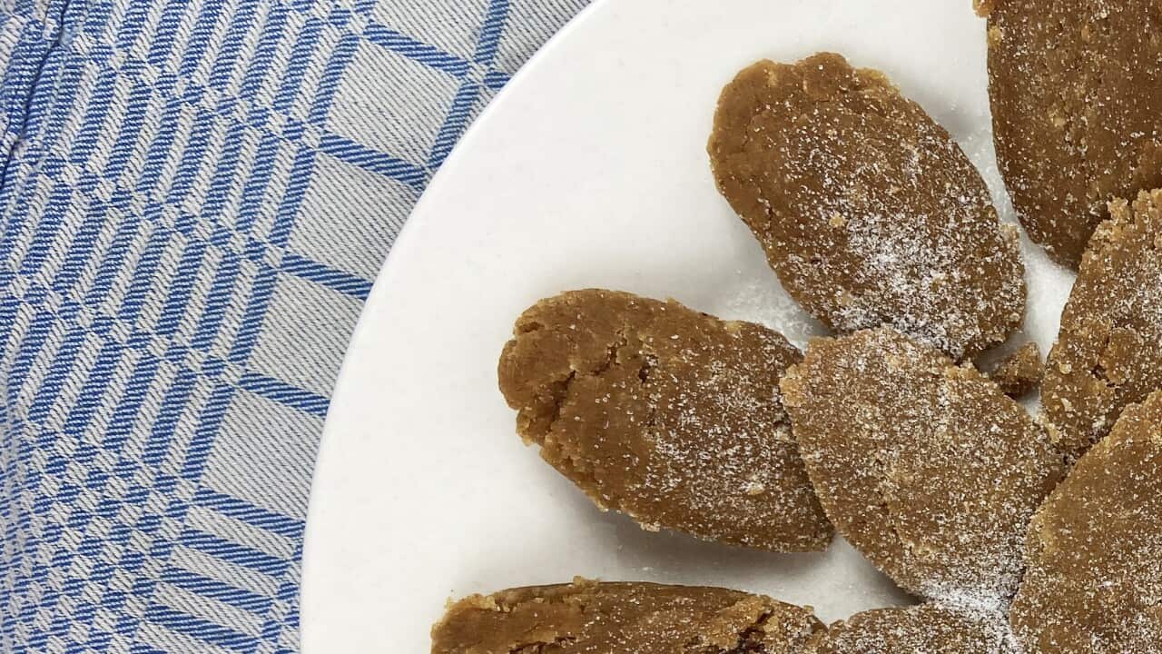 Farah's mum's Bosnian flour halva SBS Food