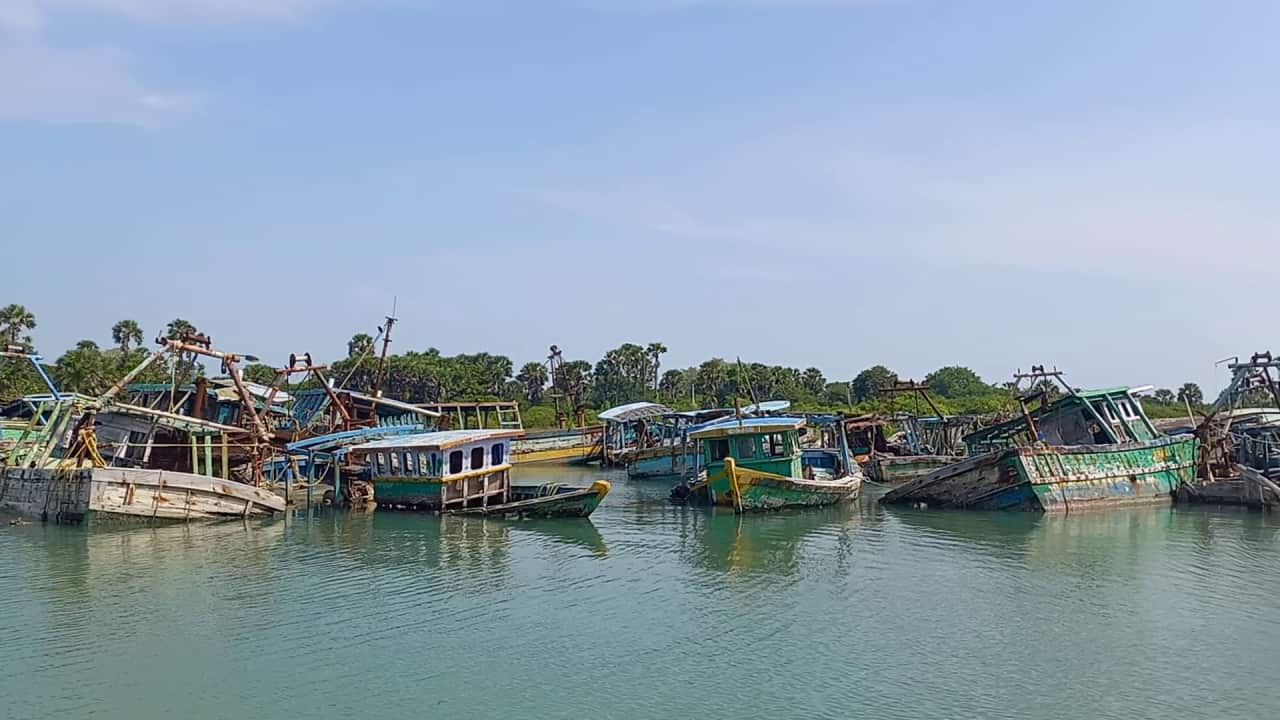 Boats seized by Sri Lankan Fisheries