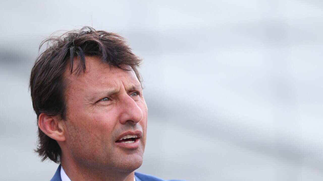 NSW VB Blues team coach Laurie Daley