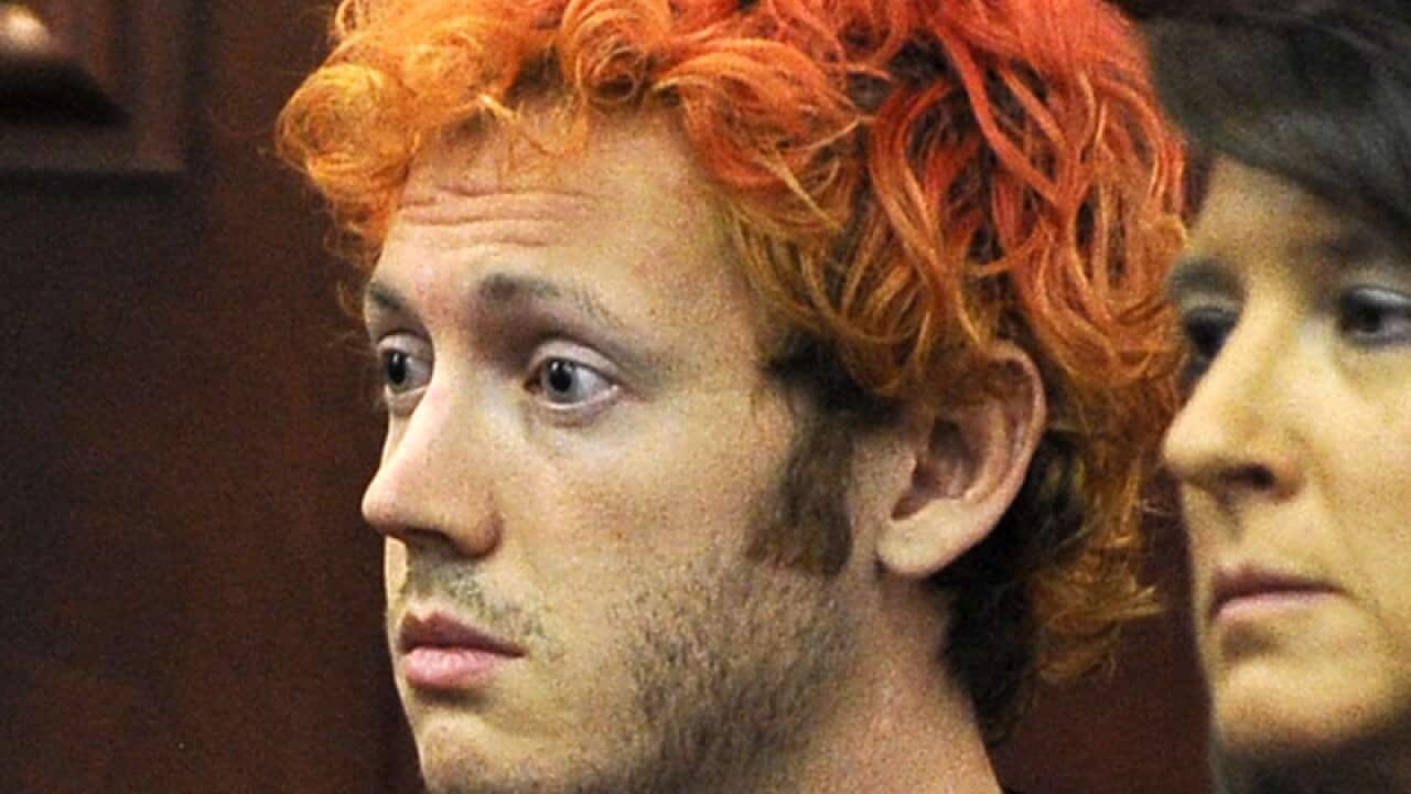 Odd appearance by US shooting suspect