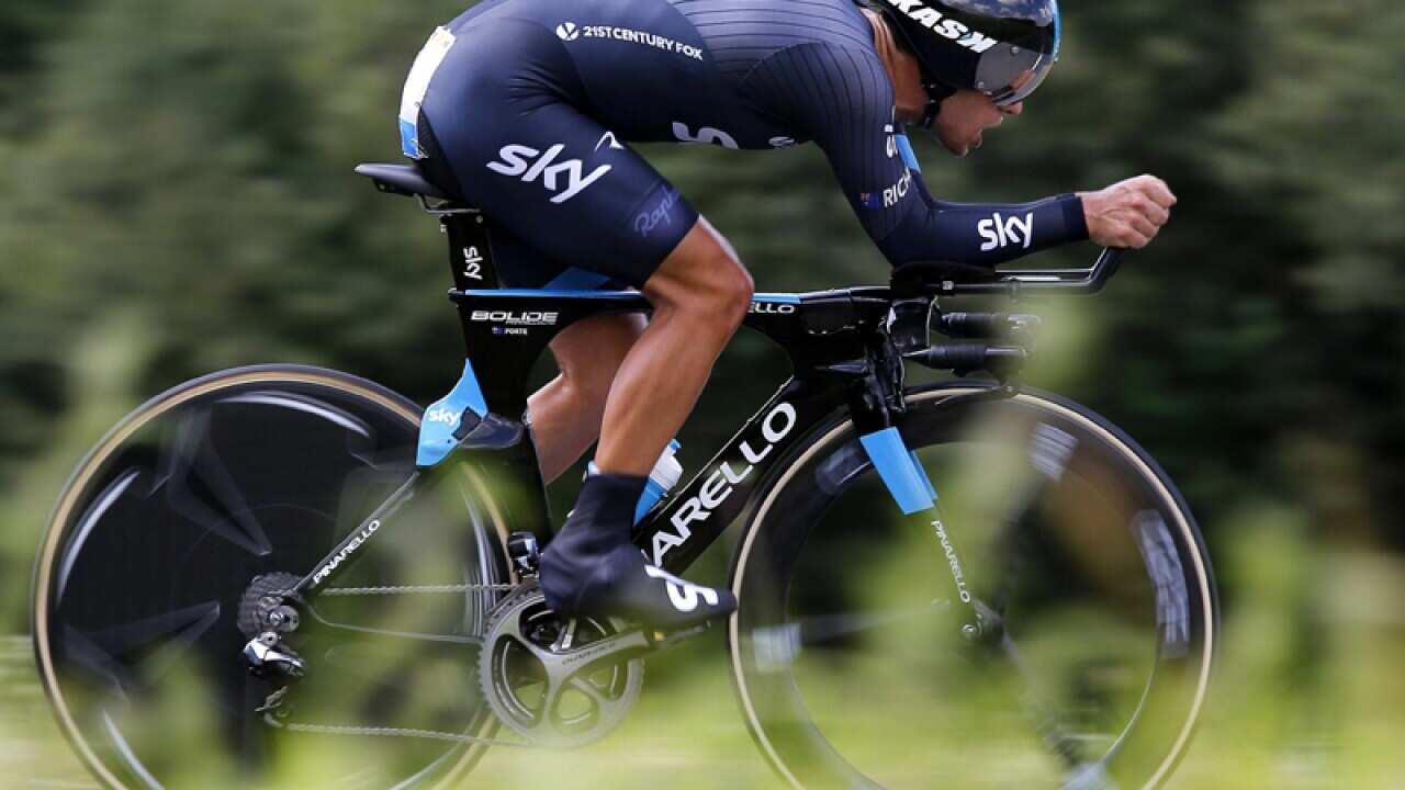 Australian cyclist Richie Porte
