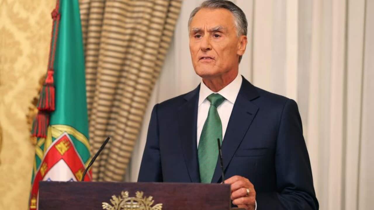 Portuguese President Anibal Cavaco Silva