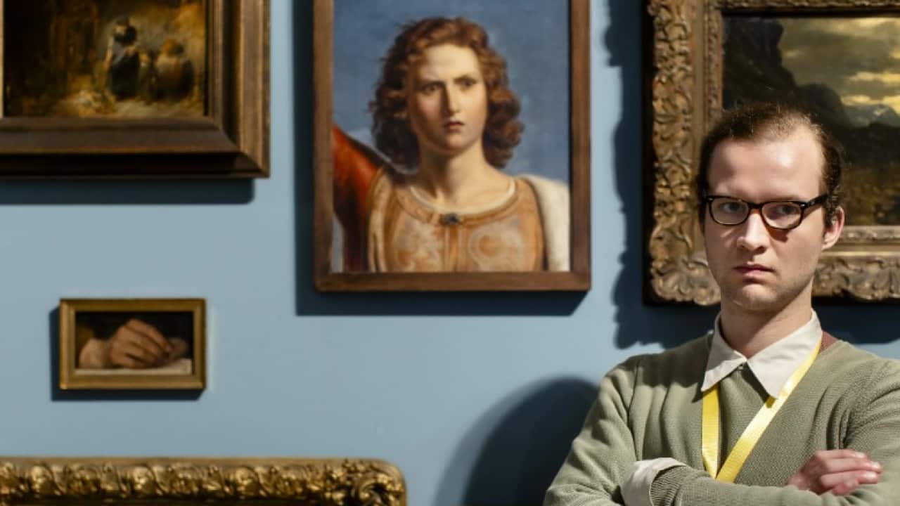 德國杜賽道夫的藝術宮博物館推出「勞嘈導覽團」,由行為藝術家布蘭迪扮演態度惡劣的導覽員。