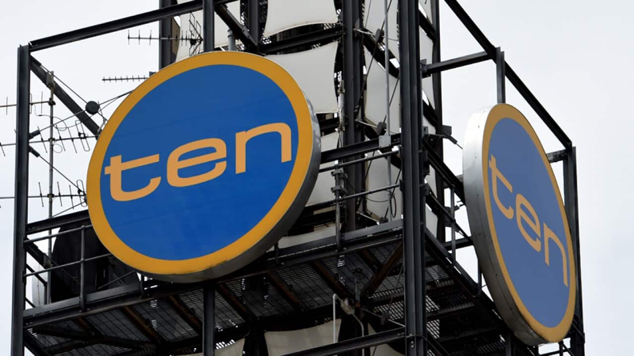 The studio of Network Ten.