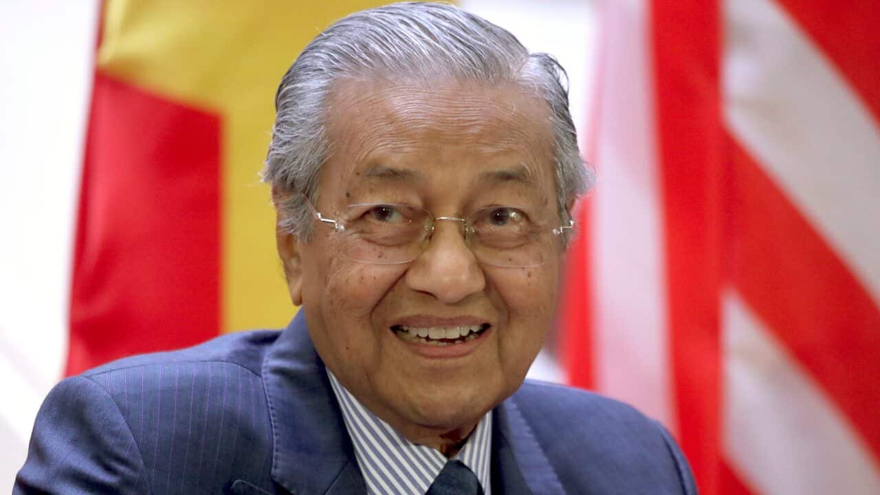 Mahathir Mohamad.