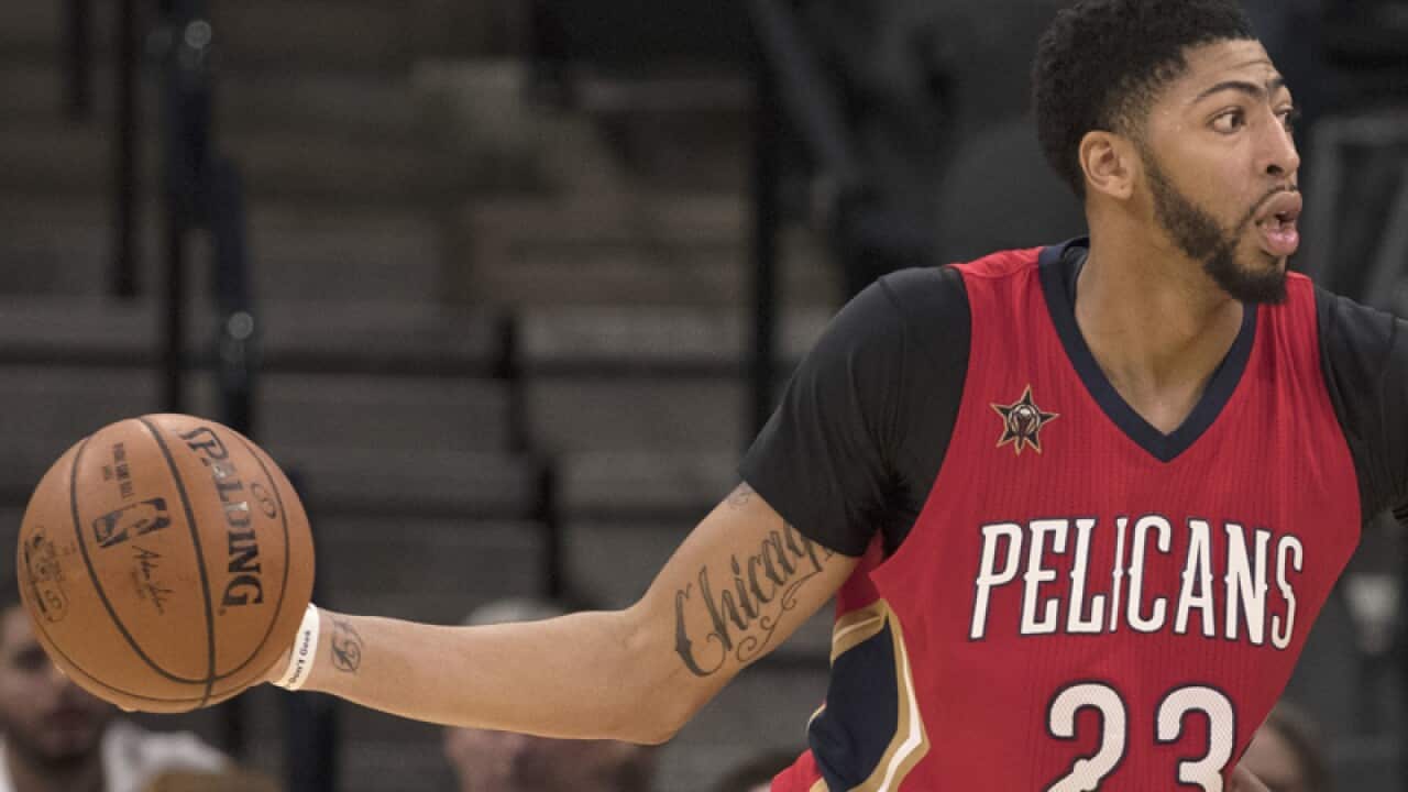 New Orleans Pelicans forward Anthony Davis