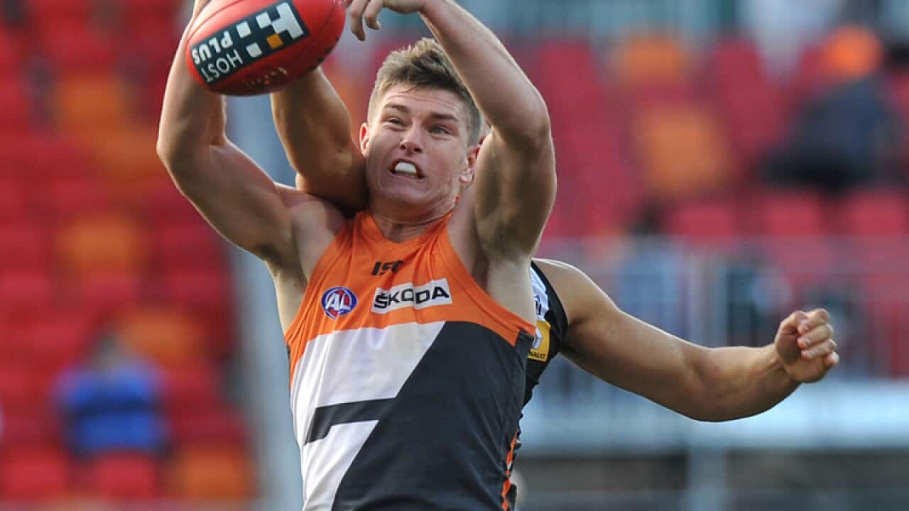 Greater Western Sydney Giants' Adam Tomlinson