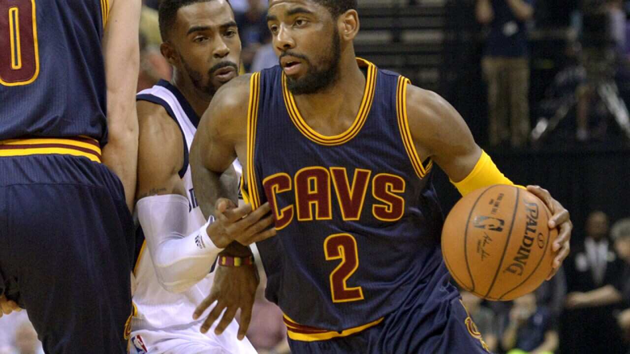 Australian Cleveland Cavaliers player Kyrie Irving