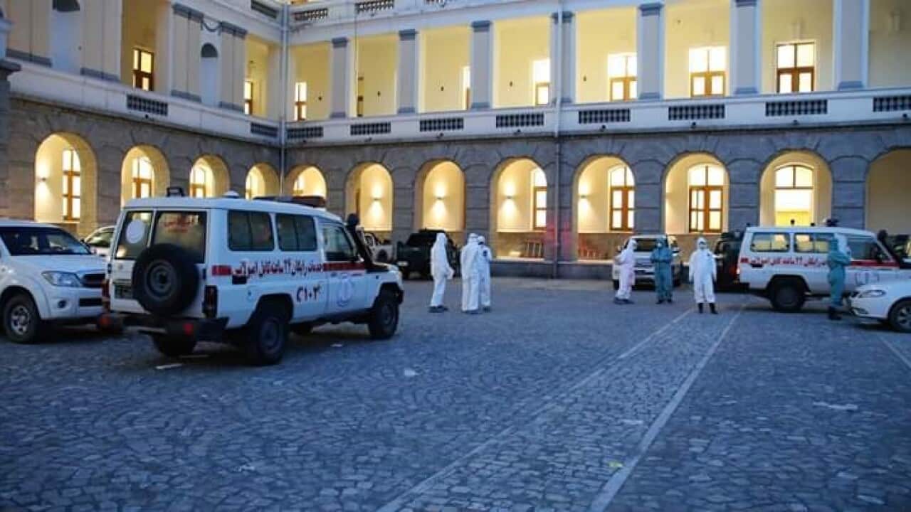 Health workers in Afghanistan