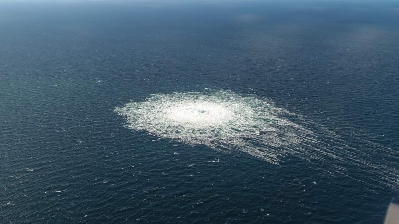 DENMARK NORD STREAM 2 LEAK