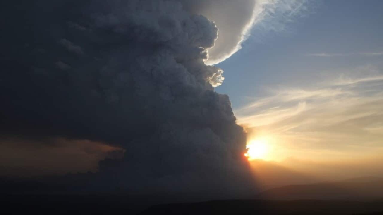 Pyrocumulus cloud