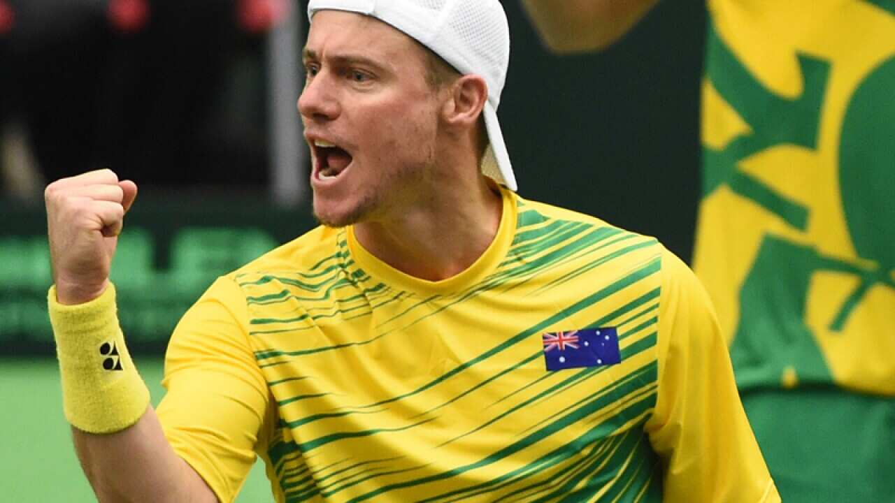Lleyton Hewitt of Australia