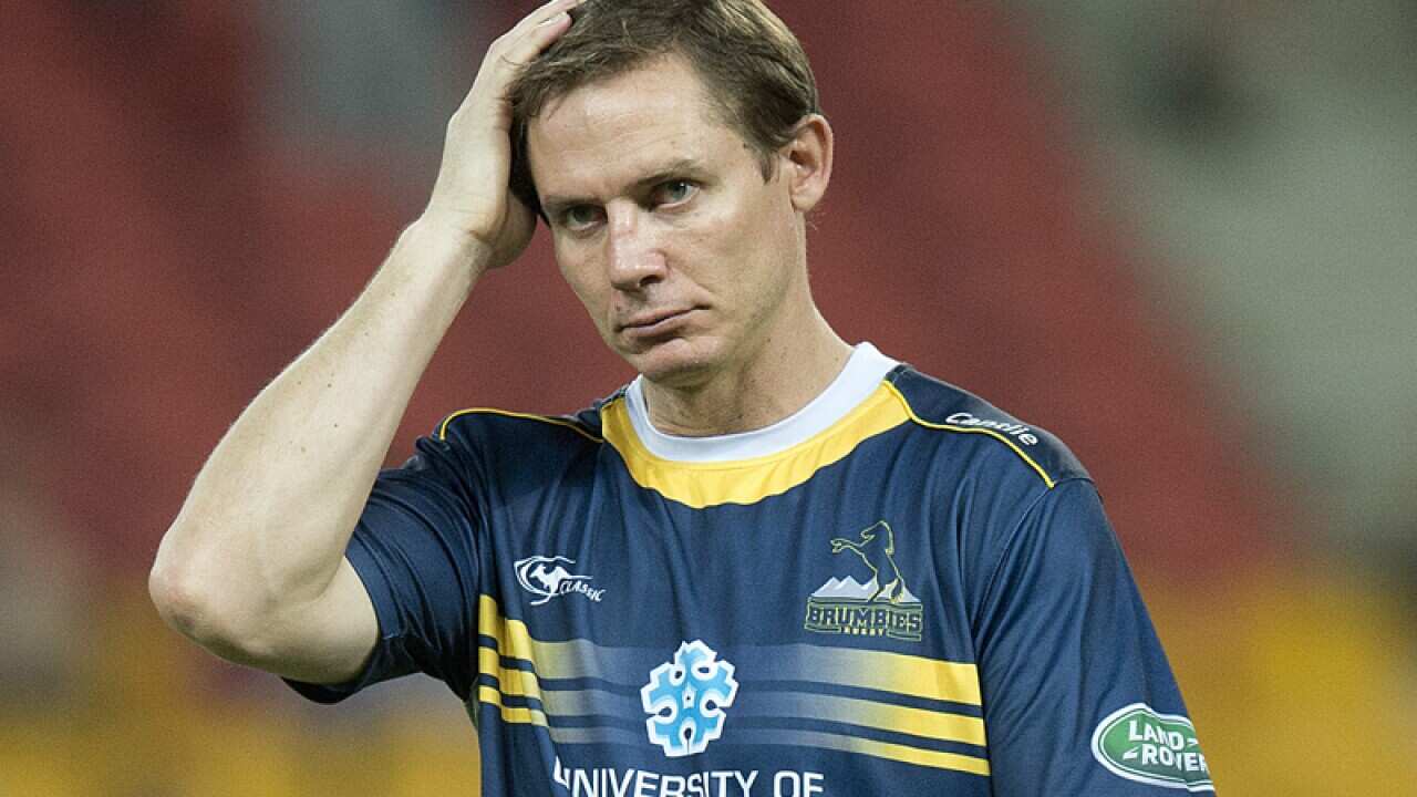 Brumbies coach Stephen Larkham