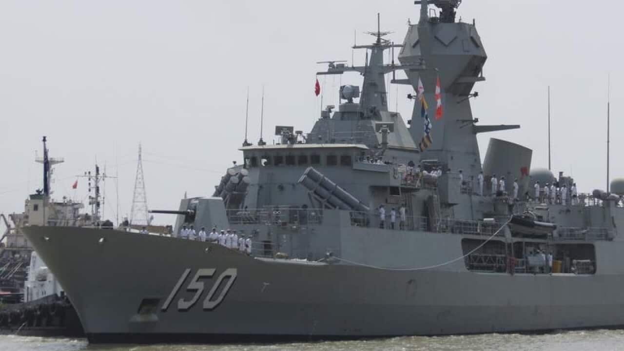Royal Australian Navy frigate HMAS Anzac