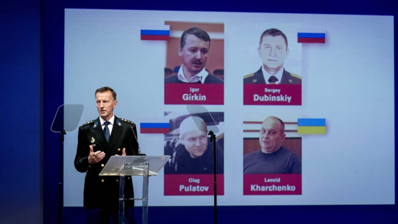 Wilbert Paulissen of the Joint Investigation Team speaking on the ongoing investigation of the Malaysia Airlines MH17 crash in 2014