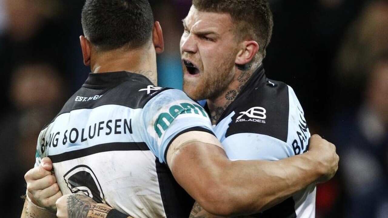 Josh Dugan of Cronulla