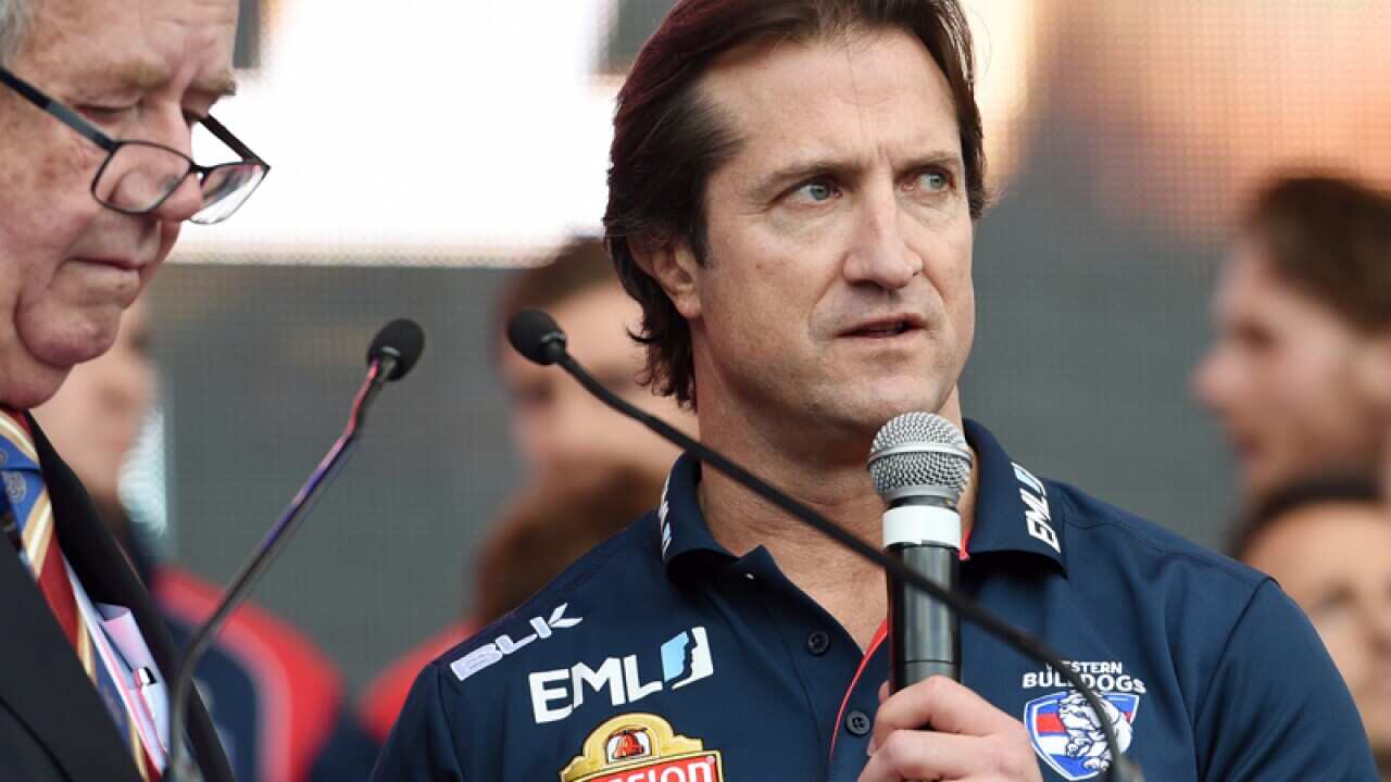 Western Bulldogs coach Luke Beveridge