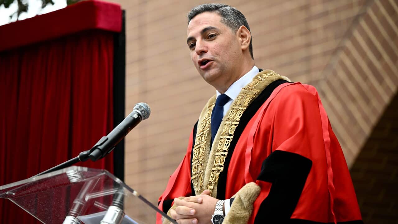 ANTHONY ALBANESE LIVERPOOL CIVIC PLACE OPENING