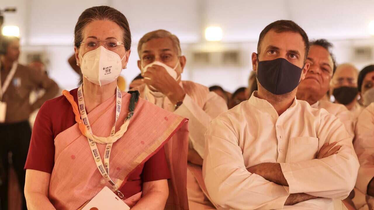 Indian National Congress president Sonia Gandhi tested COVID-19 positive (File image).
