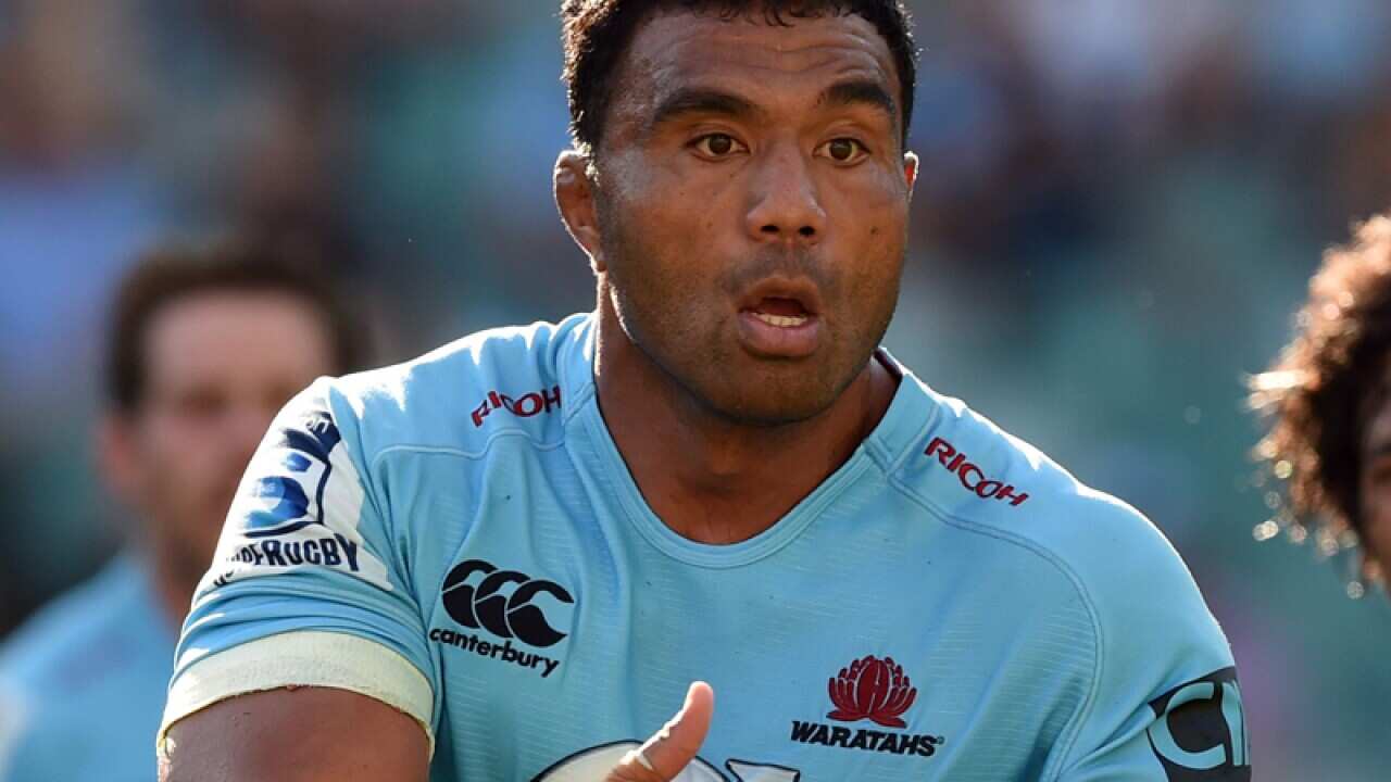 The Waratahs' Wycliff Palu.