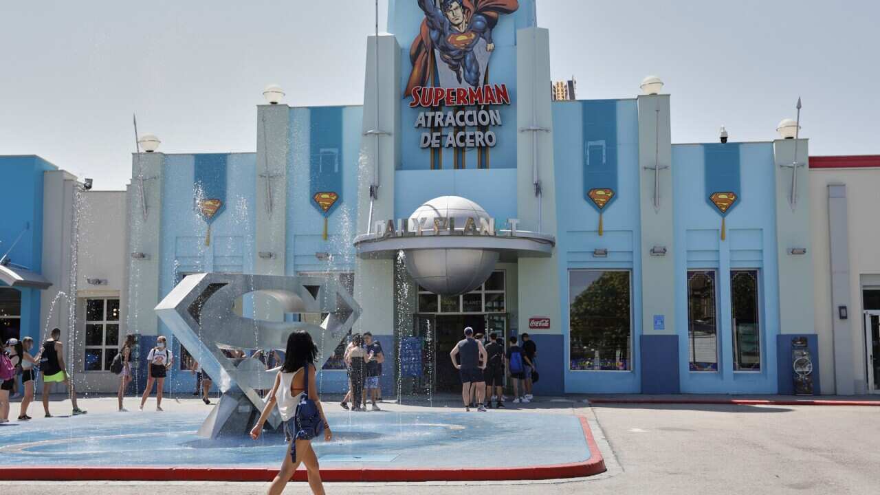 The Warner Theme Park in Madrid, Spain