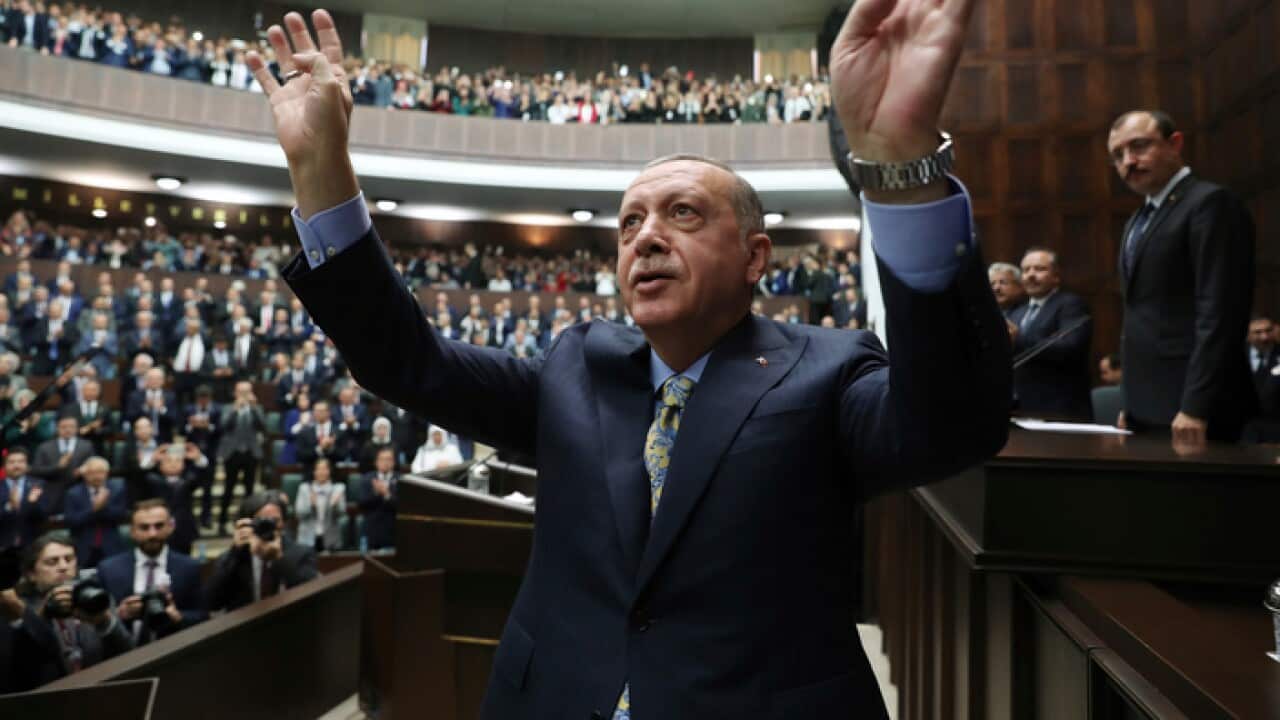 Turkey's President Recep Tayyip Erdogan