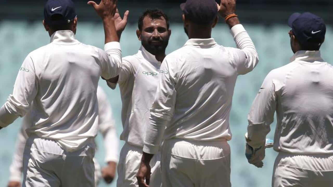 India's Mohammed Shami